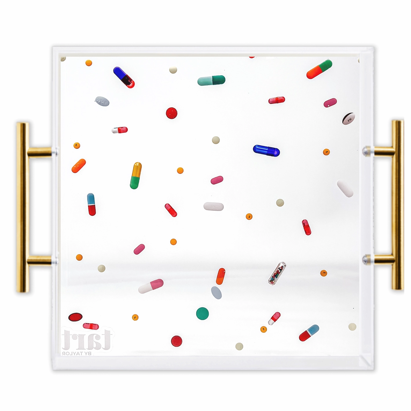 Classic Pill Large Acrylic Tray