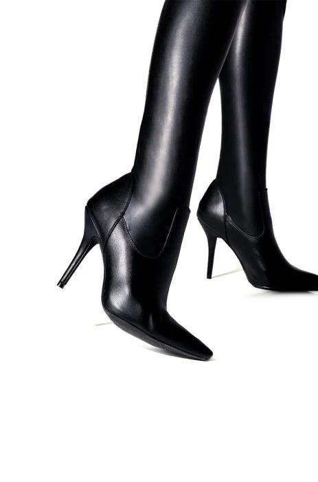 Black Stretch Pant Boot