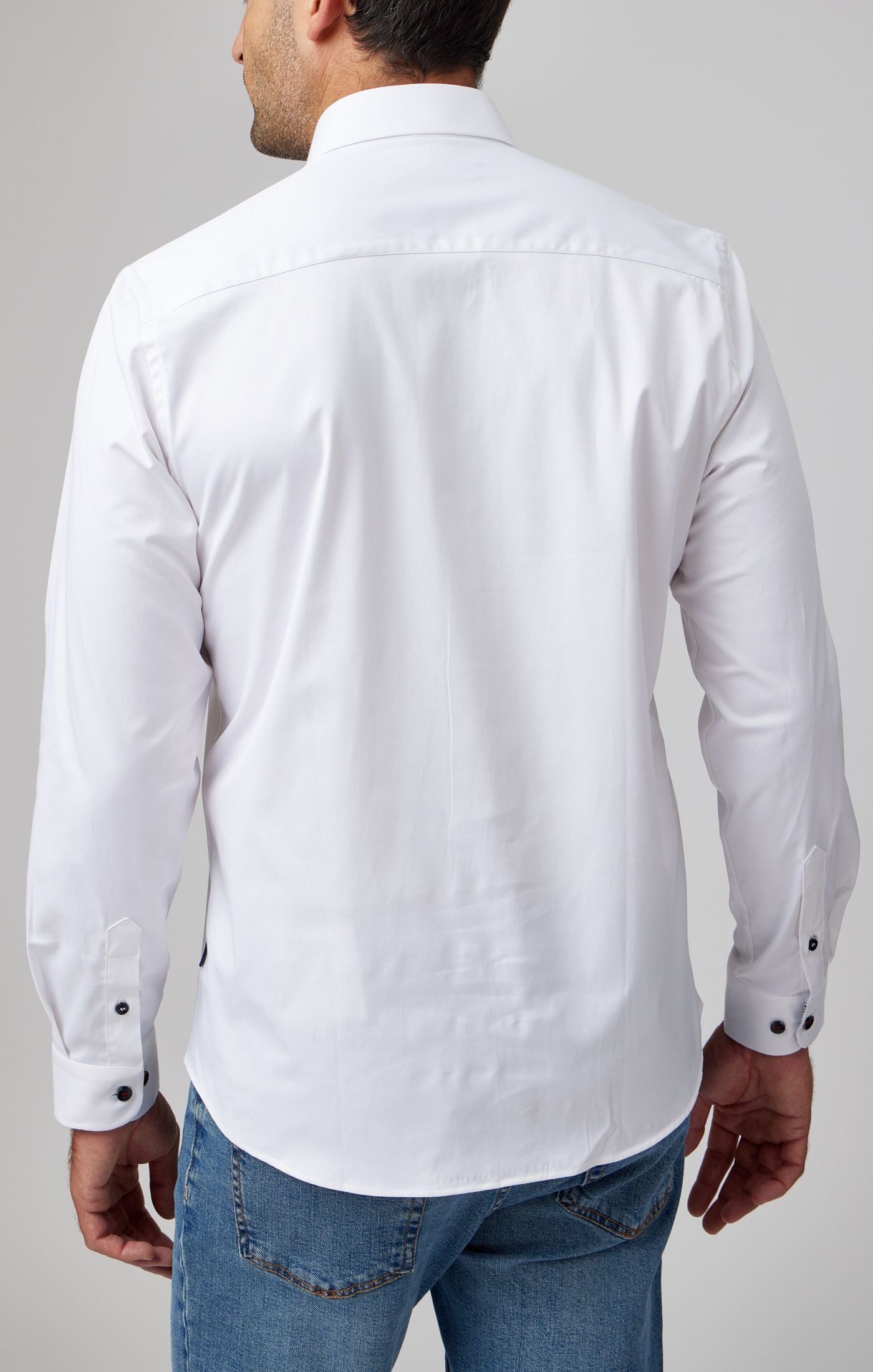 Modern White Performance Long Sleeve