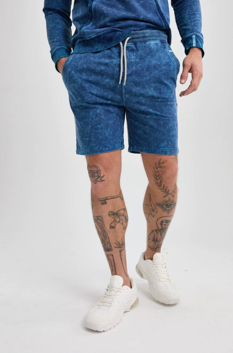 Vintage Navy Performance Knit Short