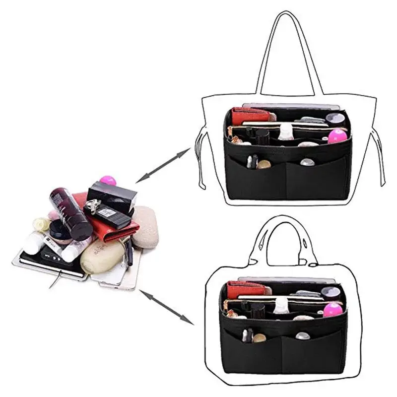 Tote Bag Organizer-Black