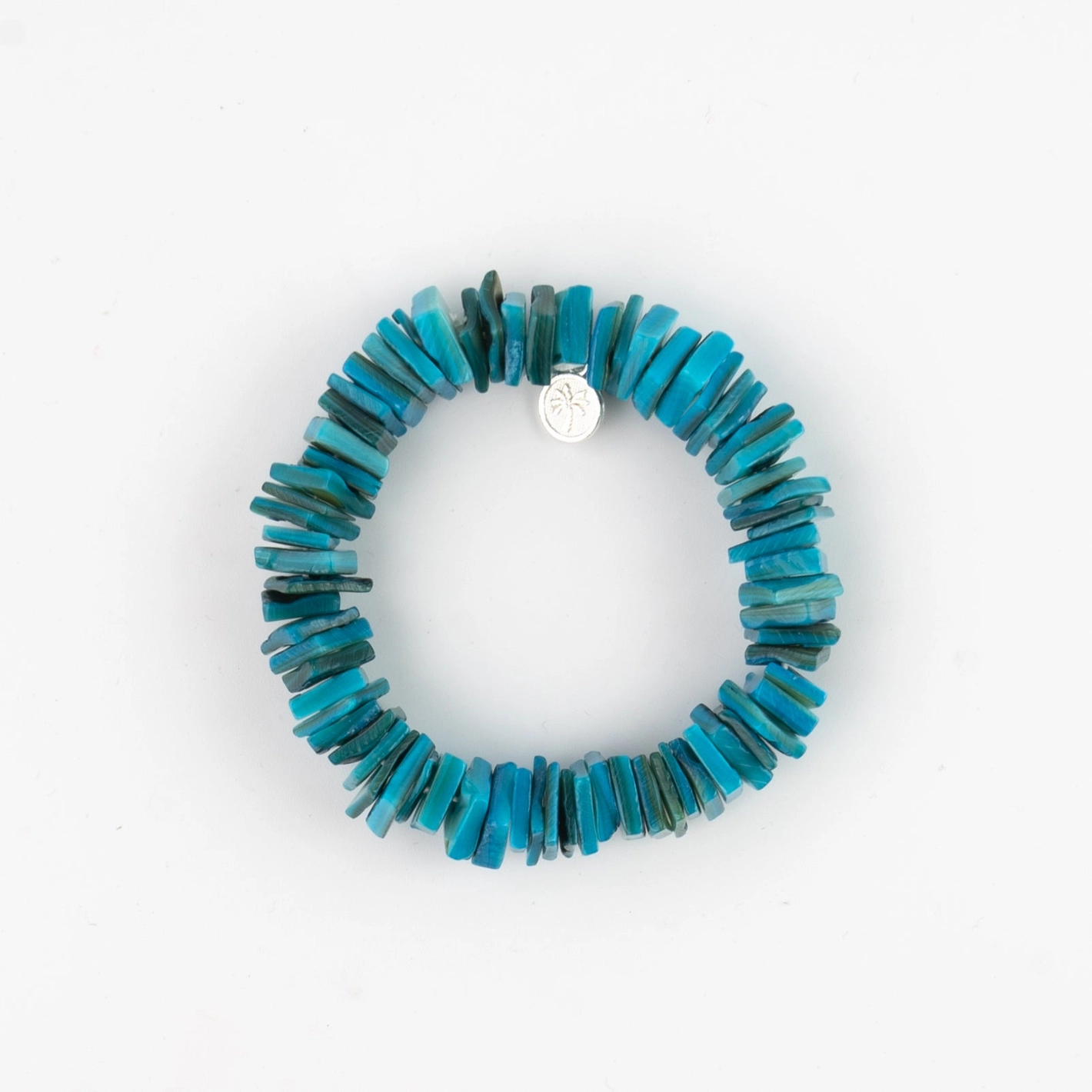 Shelly Blue Puka Bracelet