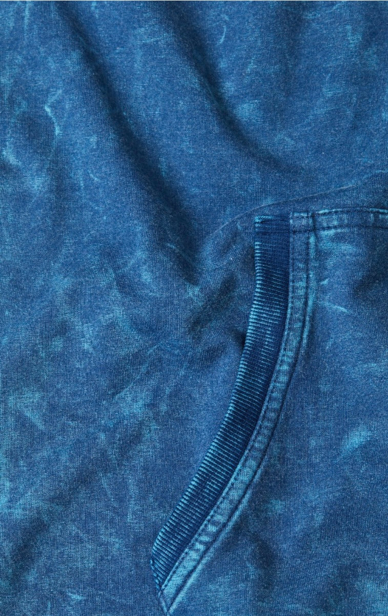 Vintage Navy Performance Knit Hoodie