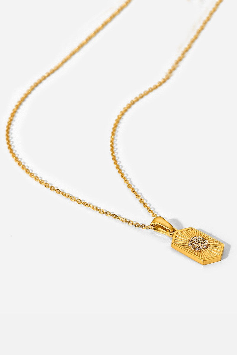 The Universe Gold Pendant Necklace