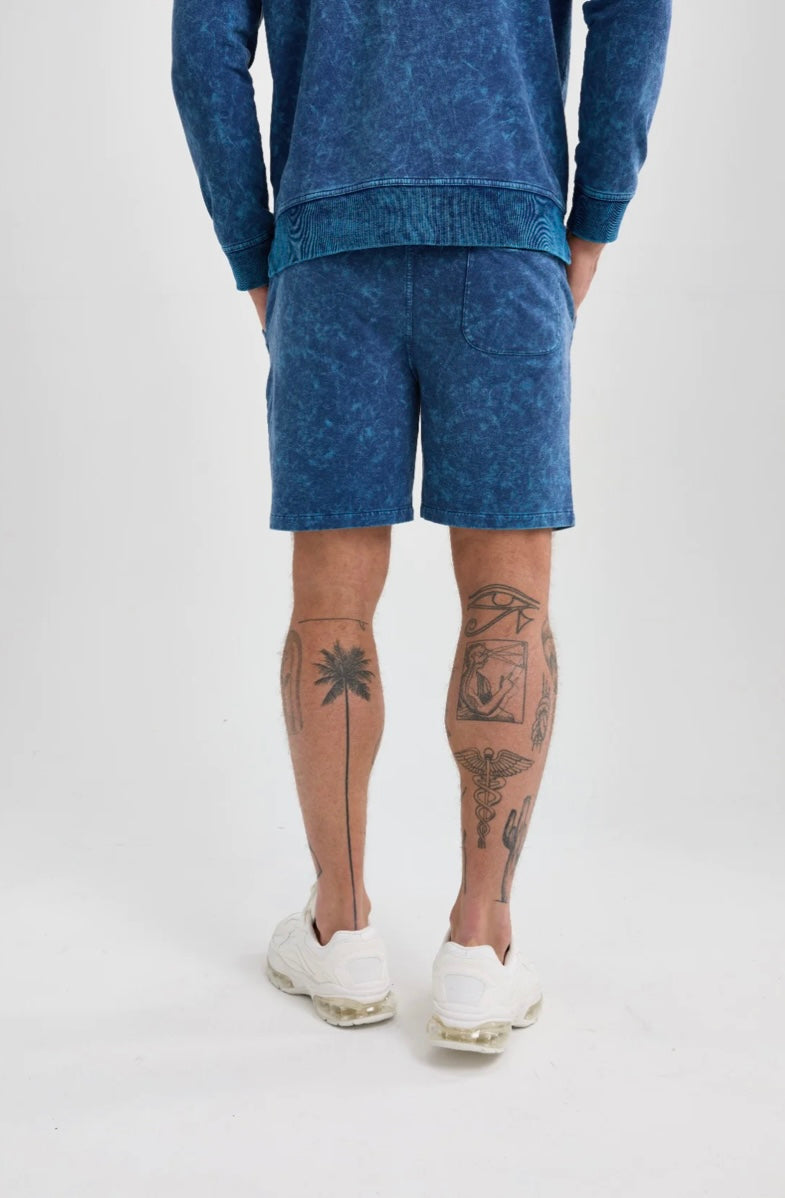 Vintage Navy Performance Knit Short