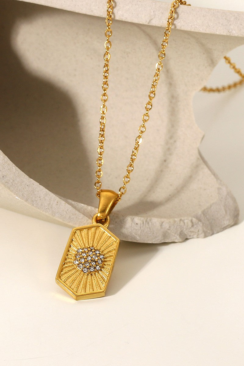 The Universe Gold Pendant Necklace
