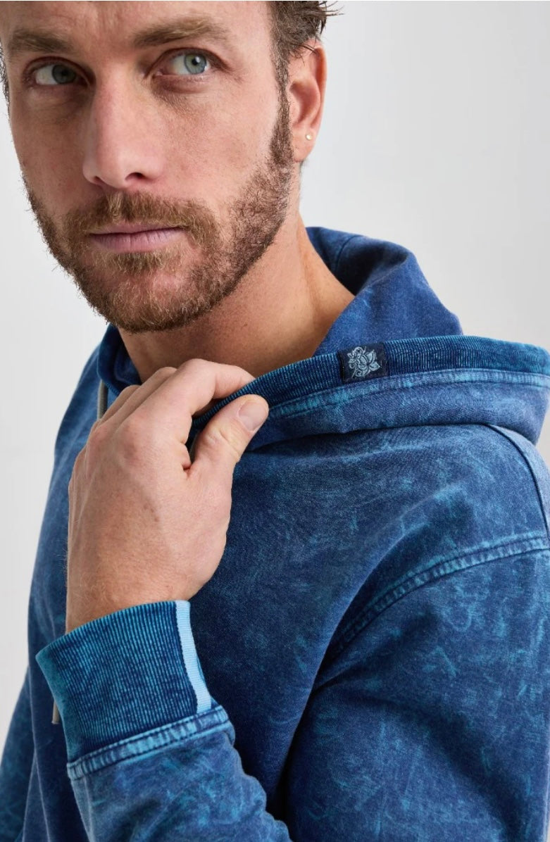Vintage Navy Performance Knit Hoodie
