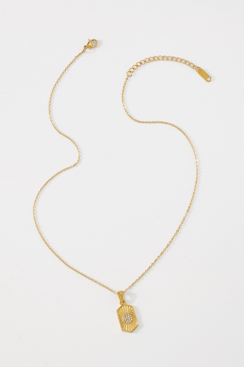 The Universe Gold Pendant Necklace