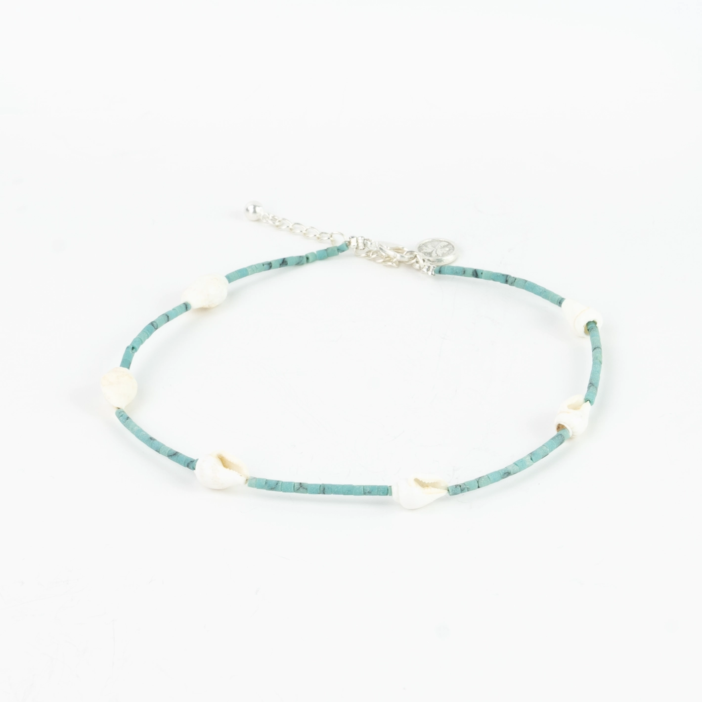 Bella Turquoise Shell Anklet