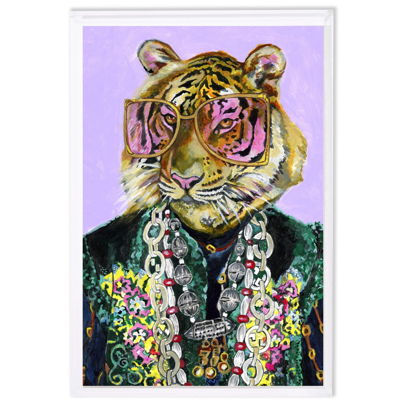 Big Cats Small Acrylic Tray