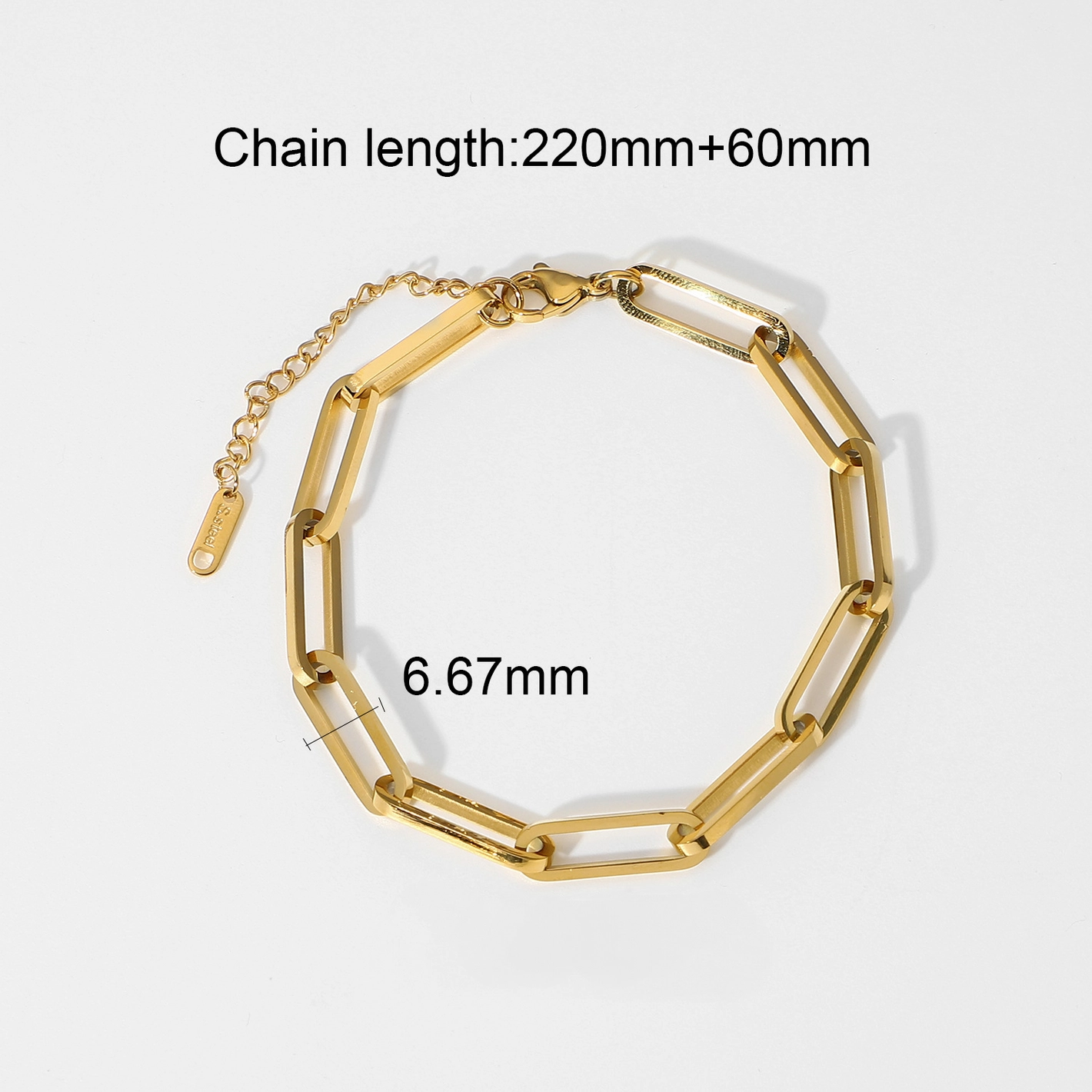 Linked To You Gold Bracelet