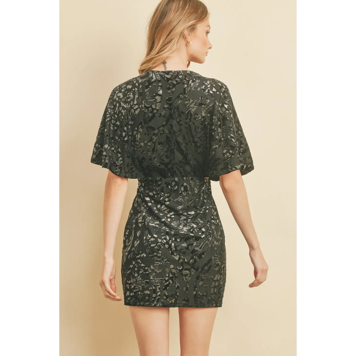 Shimmer The Night Away Mini Dress