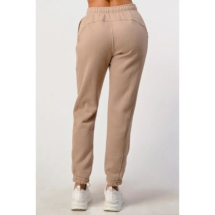 Luxe Lounge Taupe Jogger Pant