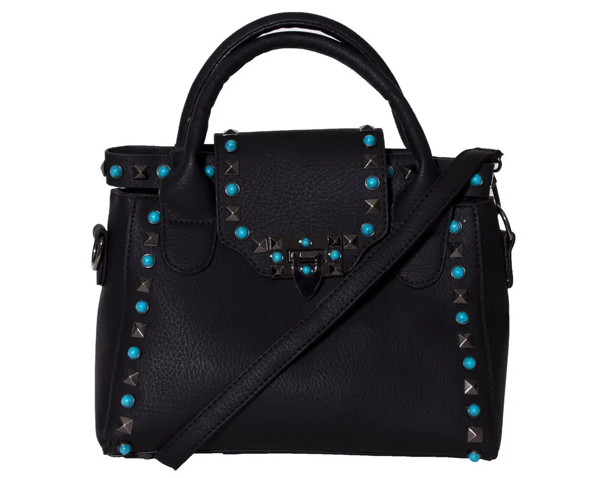 Rock My Heart Black Crossbody