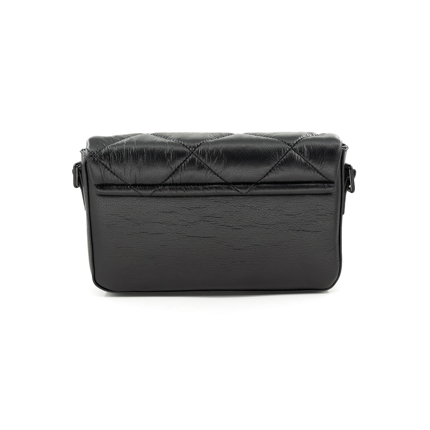 Quilt My Heart Black Purse