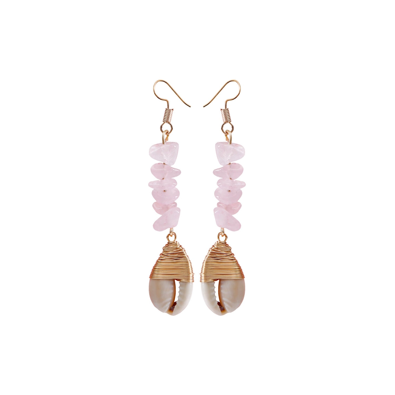 Lania Shell Drop Earrings