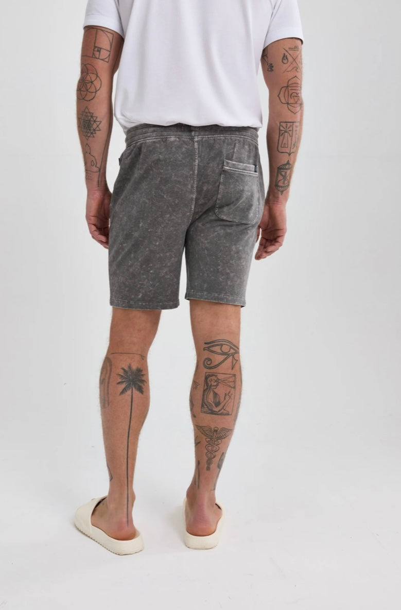 Vintage Grey Performance Knit Short