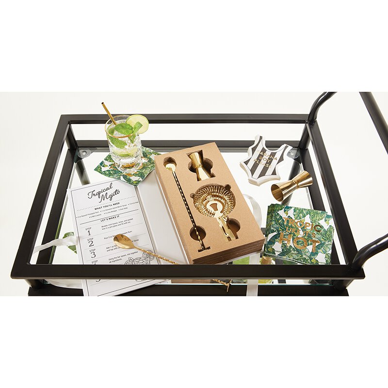 Havana Good Time Gold Barware Set