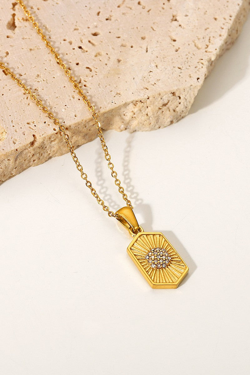 The Universe Gold Pendant Necklace