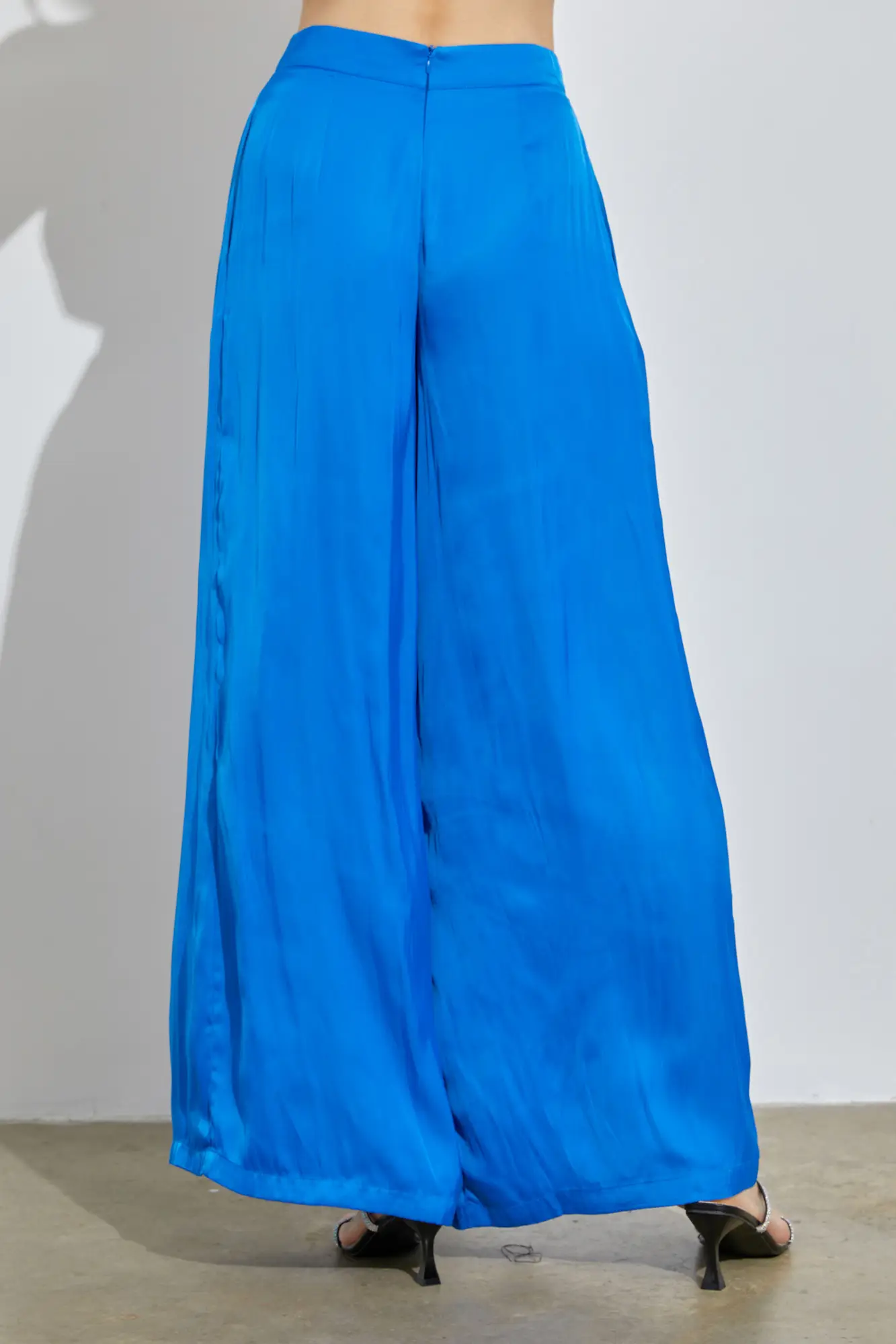 Always Impressing True Blue Wide Leg Pants