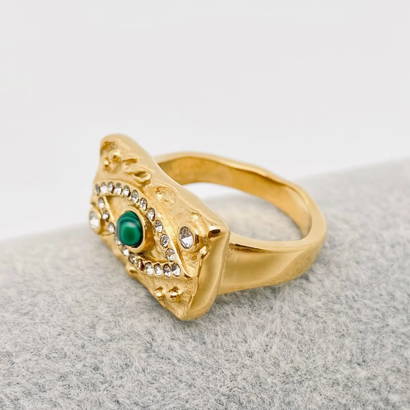 Athens Eye Gold Ring