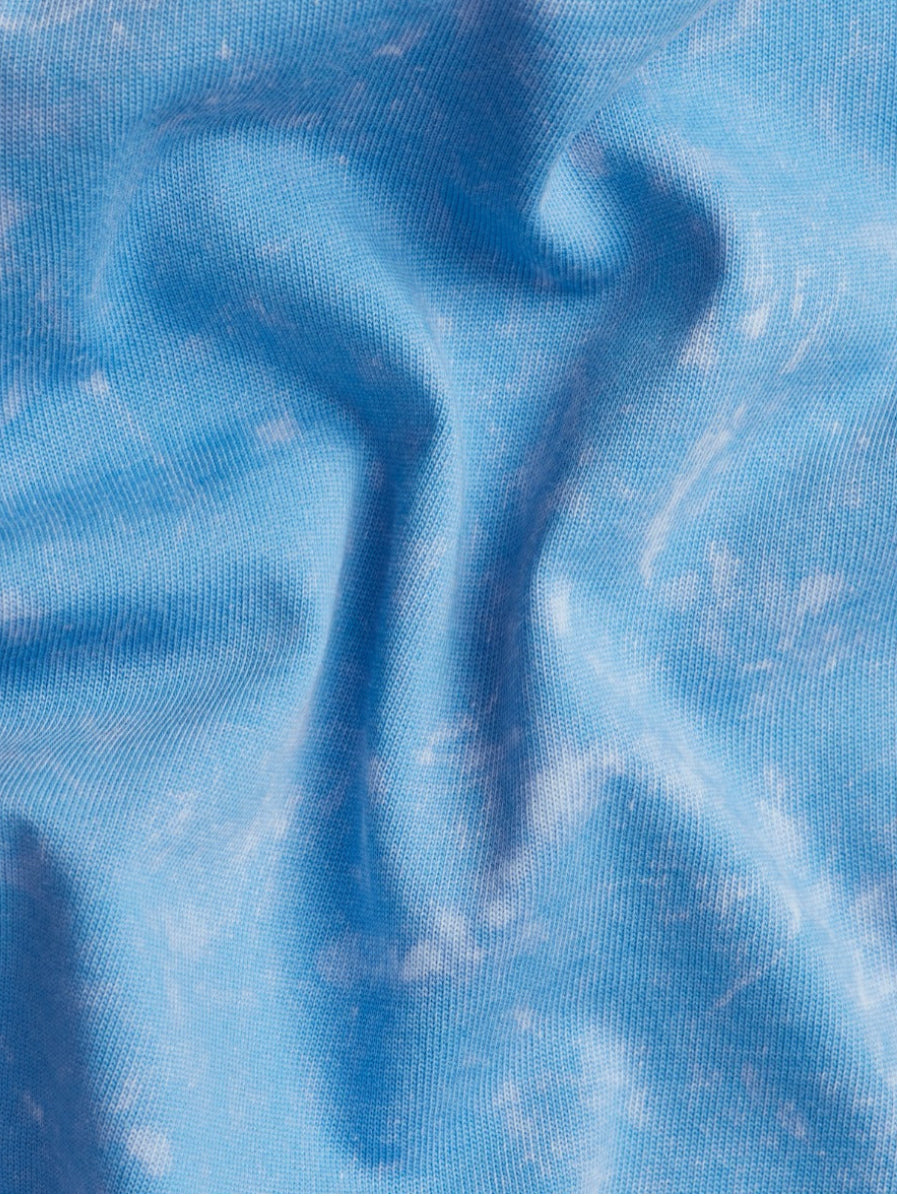 Vintage Light Blue Performance Knit Polo