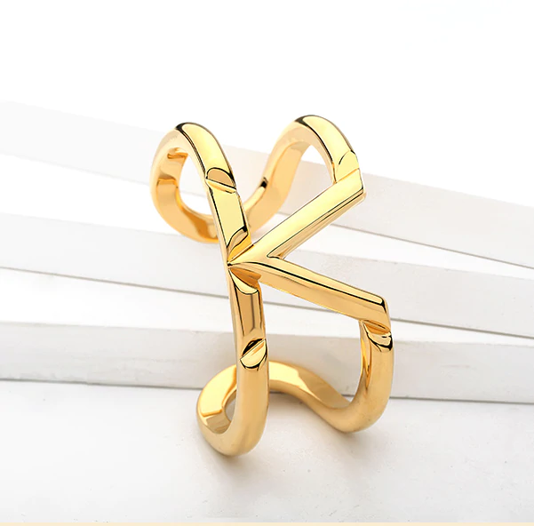 Valerie Gold Cuff Bracelet