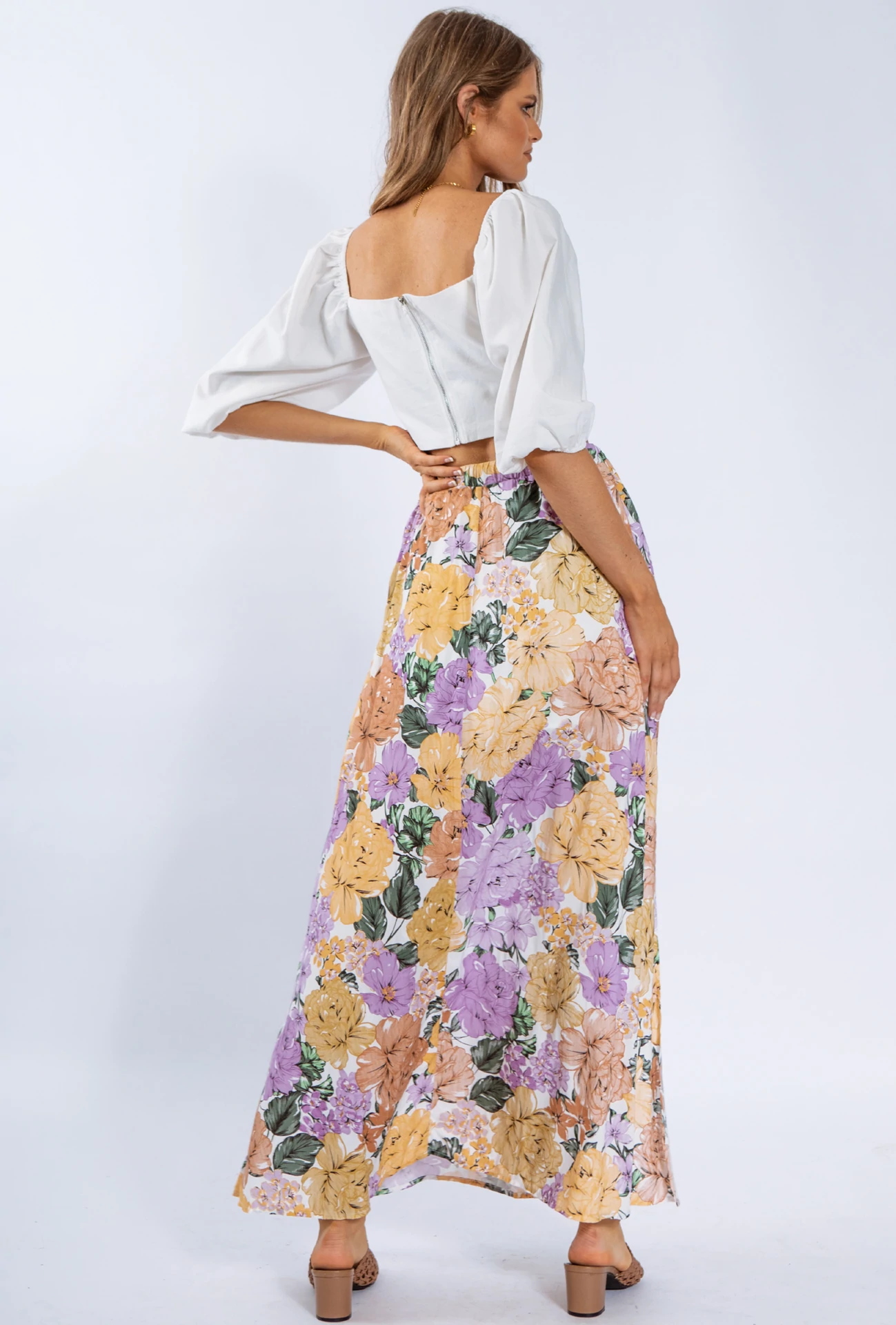Ilya Puff Sleeve Crop Top