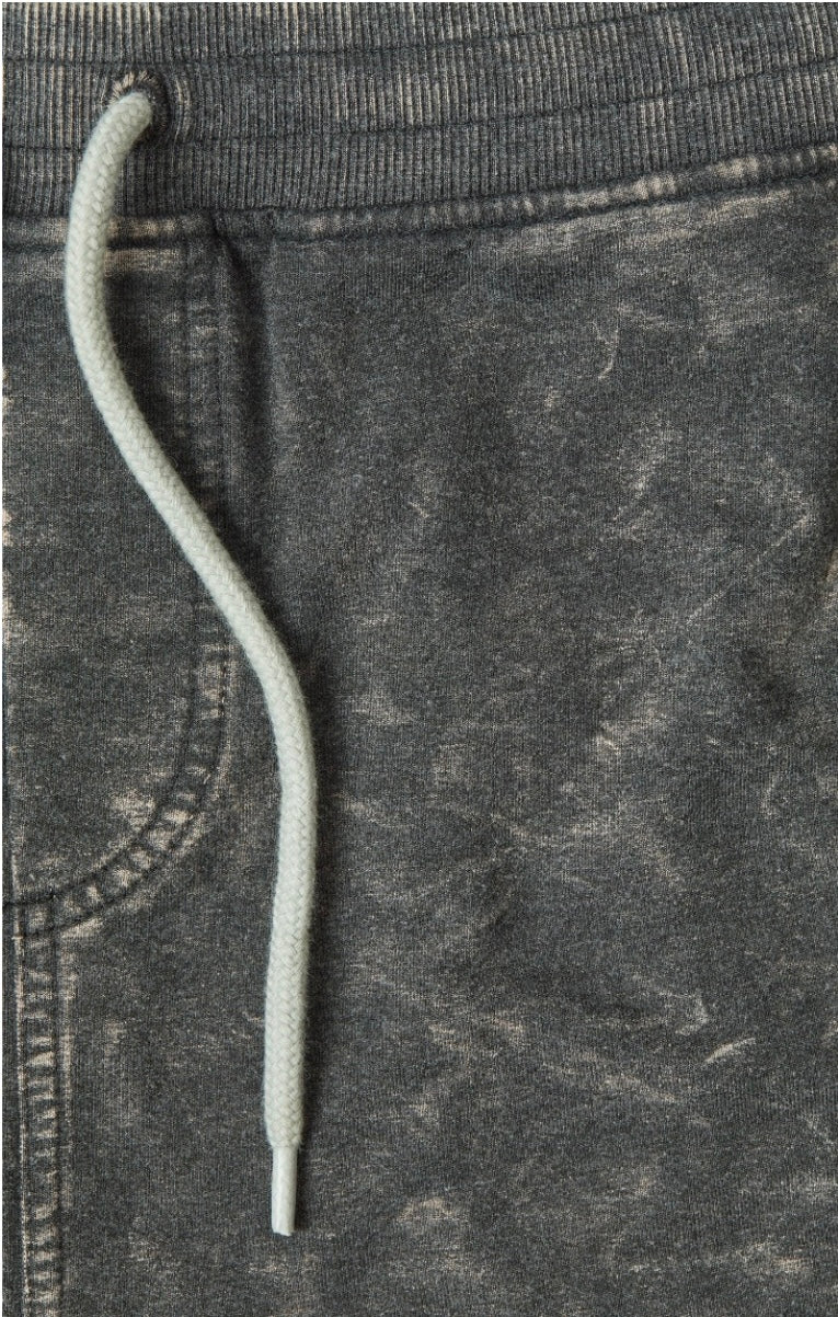 Vintage Black Performance Knit Short