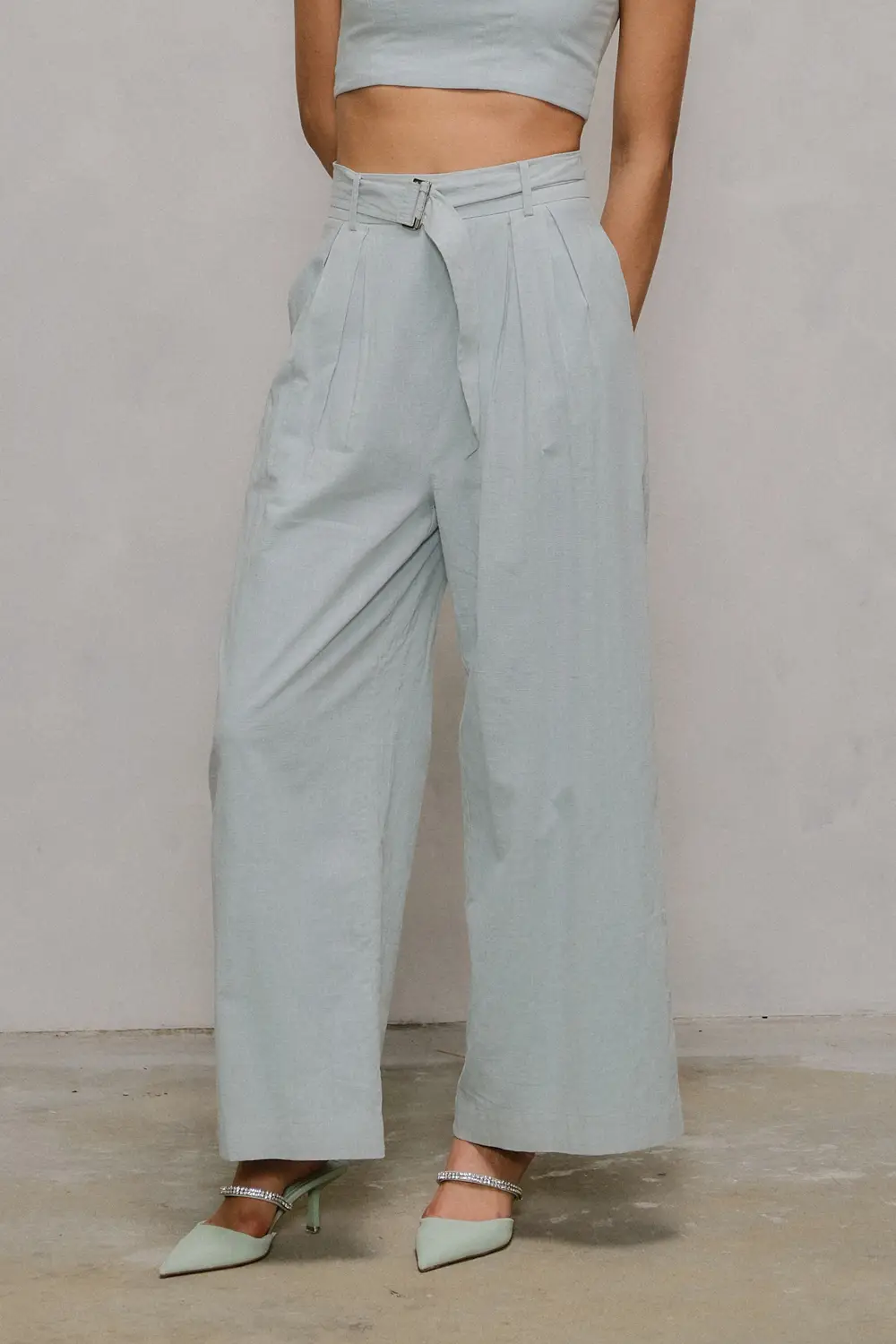 Stepping Into Spring Wide Leg Pants