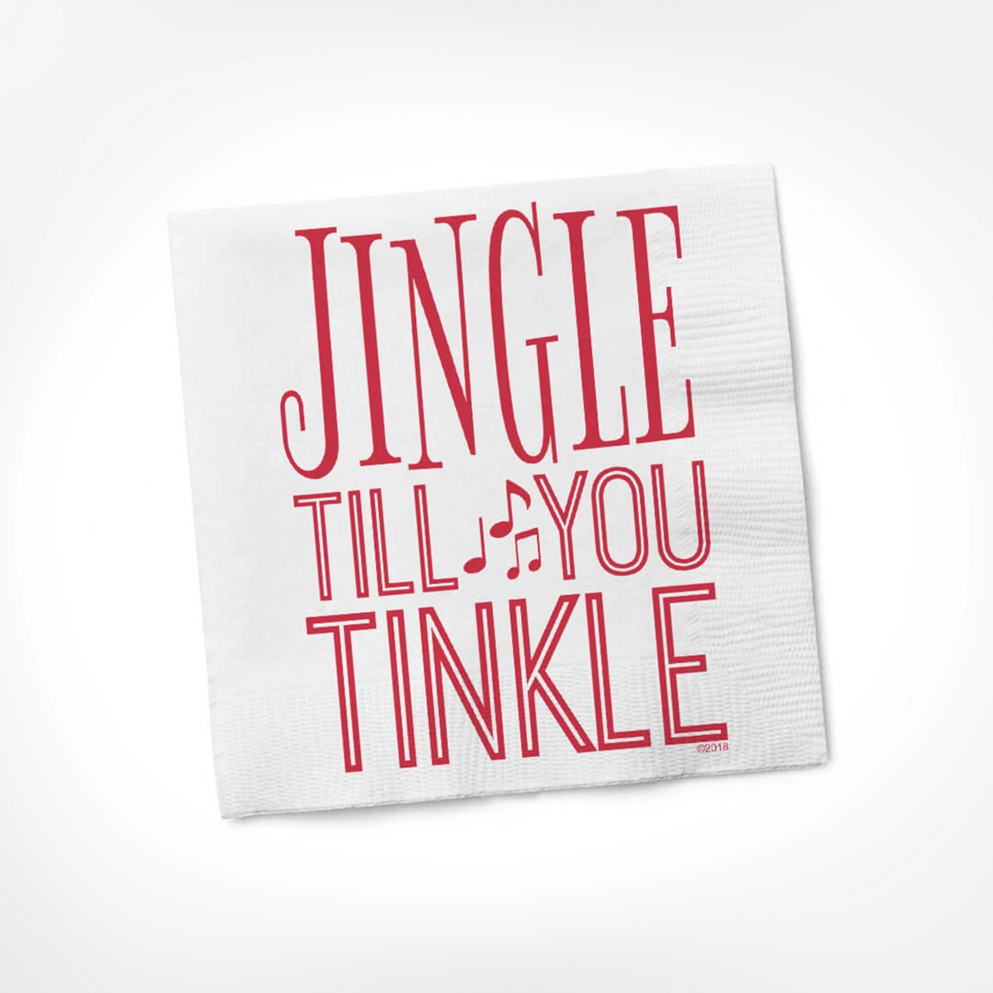 Jingle Till You Tinkle-Cocktail Napkins