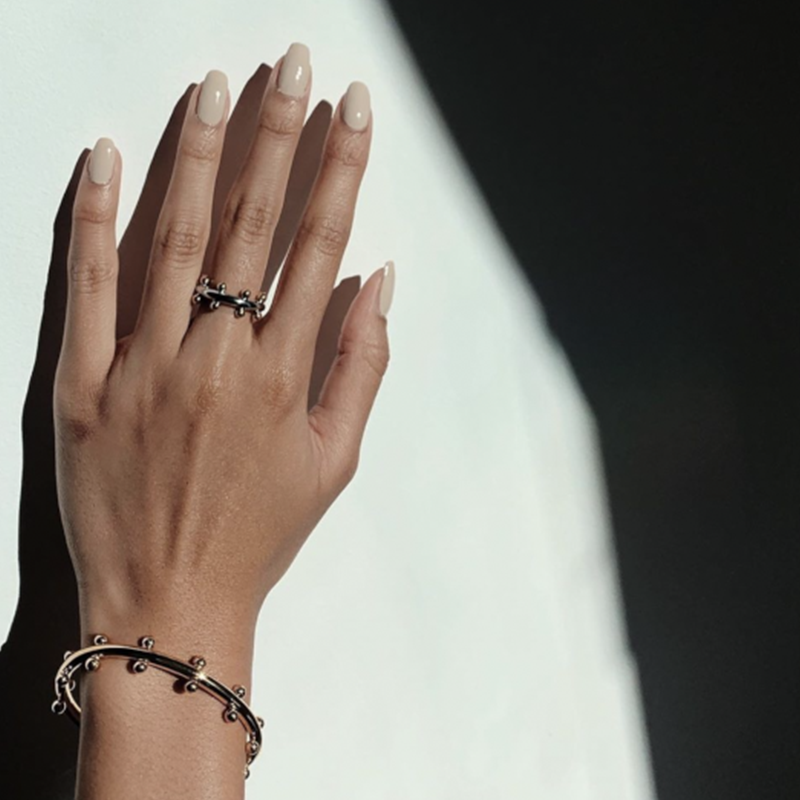 Analyst Silver & Gold Ring