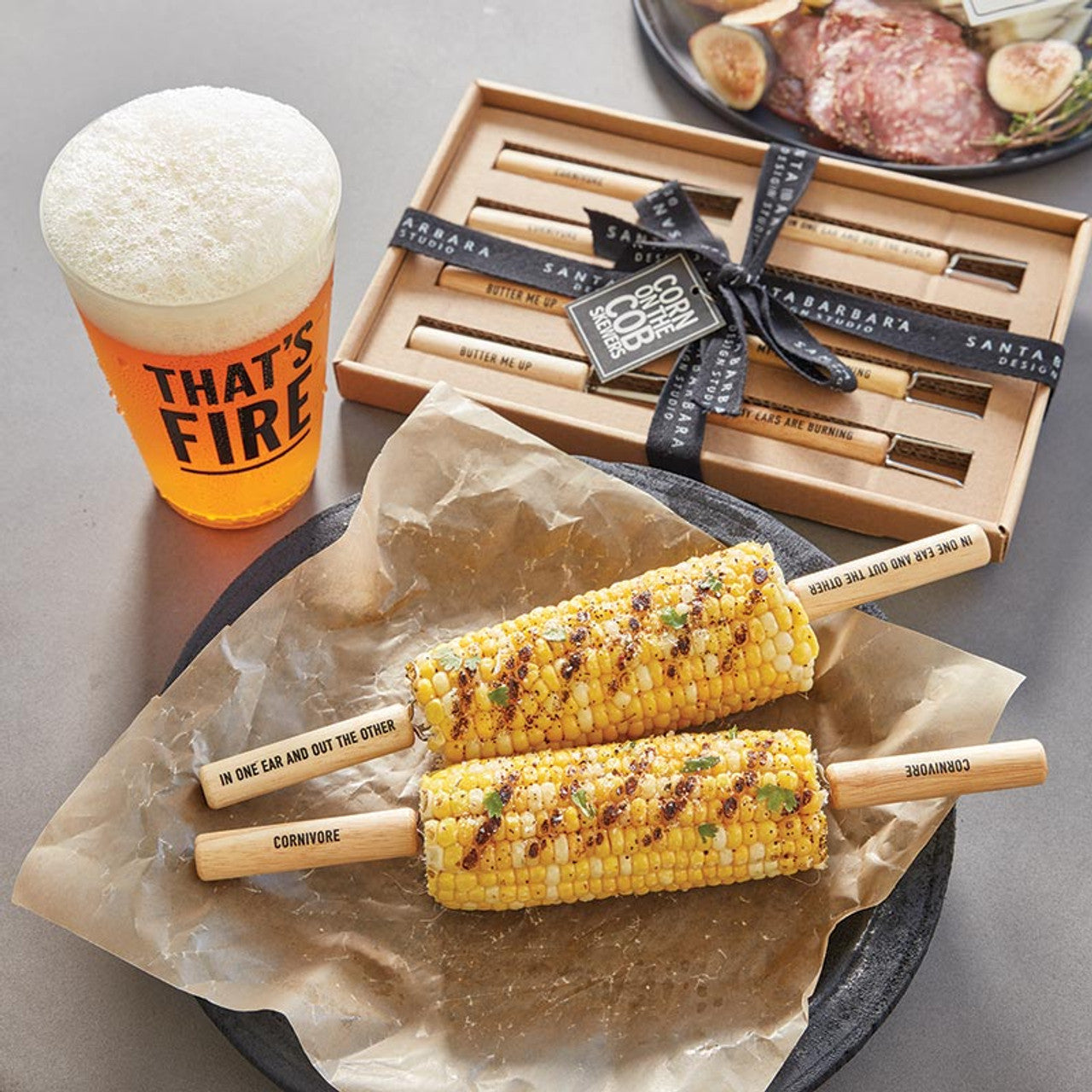 Corn On The Cob Skewers Set