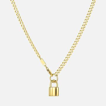 Privacy Please Gold Necklace