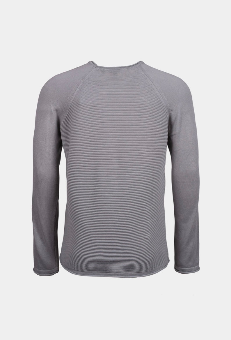 Light Grey Raglan Sweater