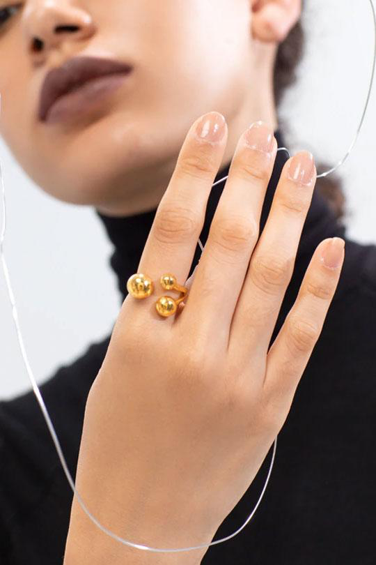 The Universe Gold Ring