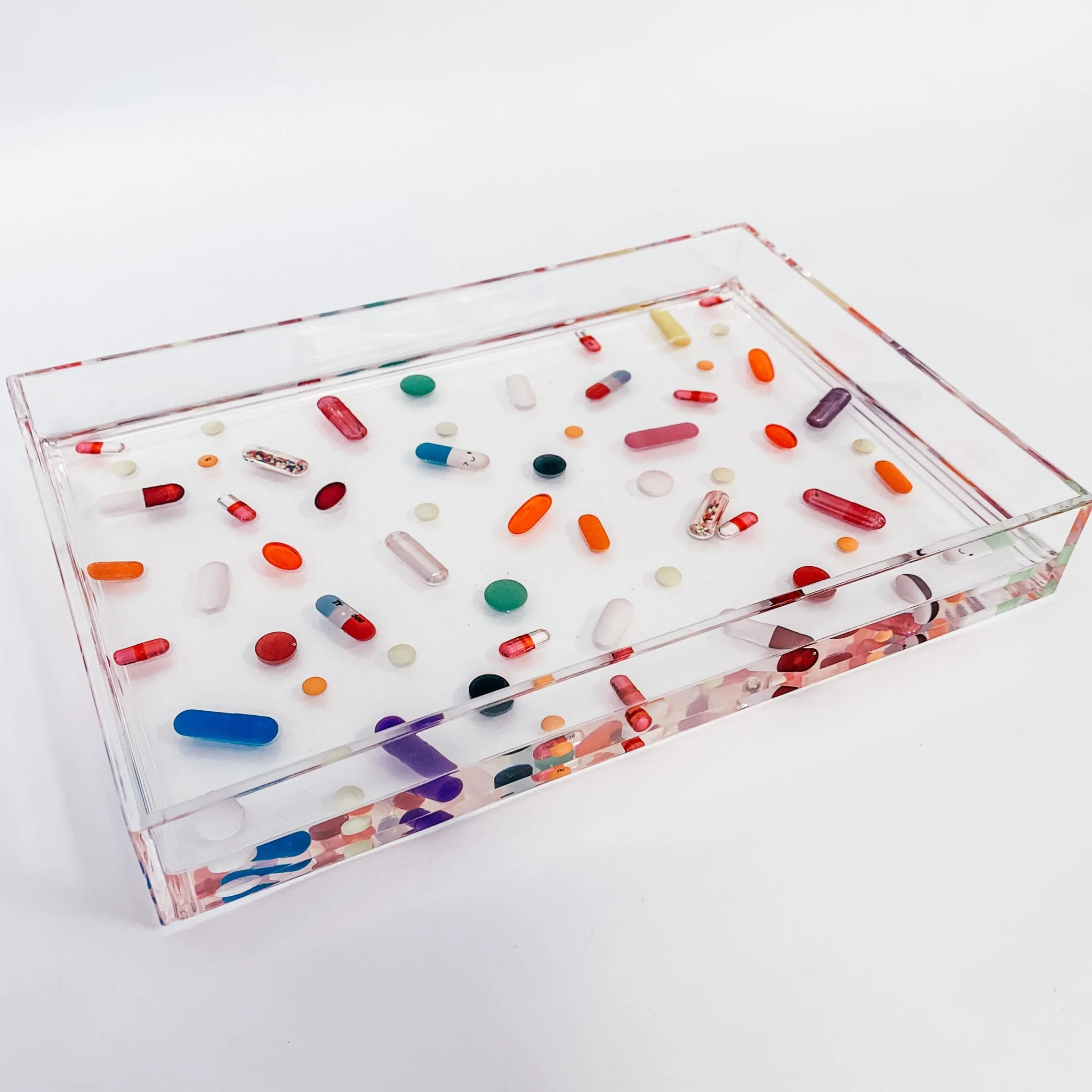 Classic Pill Small Acrylic Tray