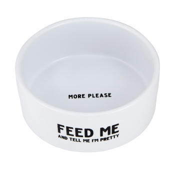 Feed Me -Ceramic Pet Bowl