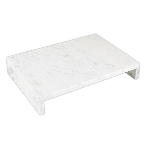 White Marble Cheese Stand