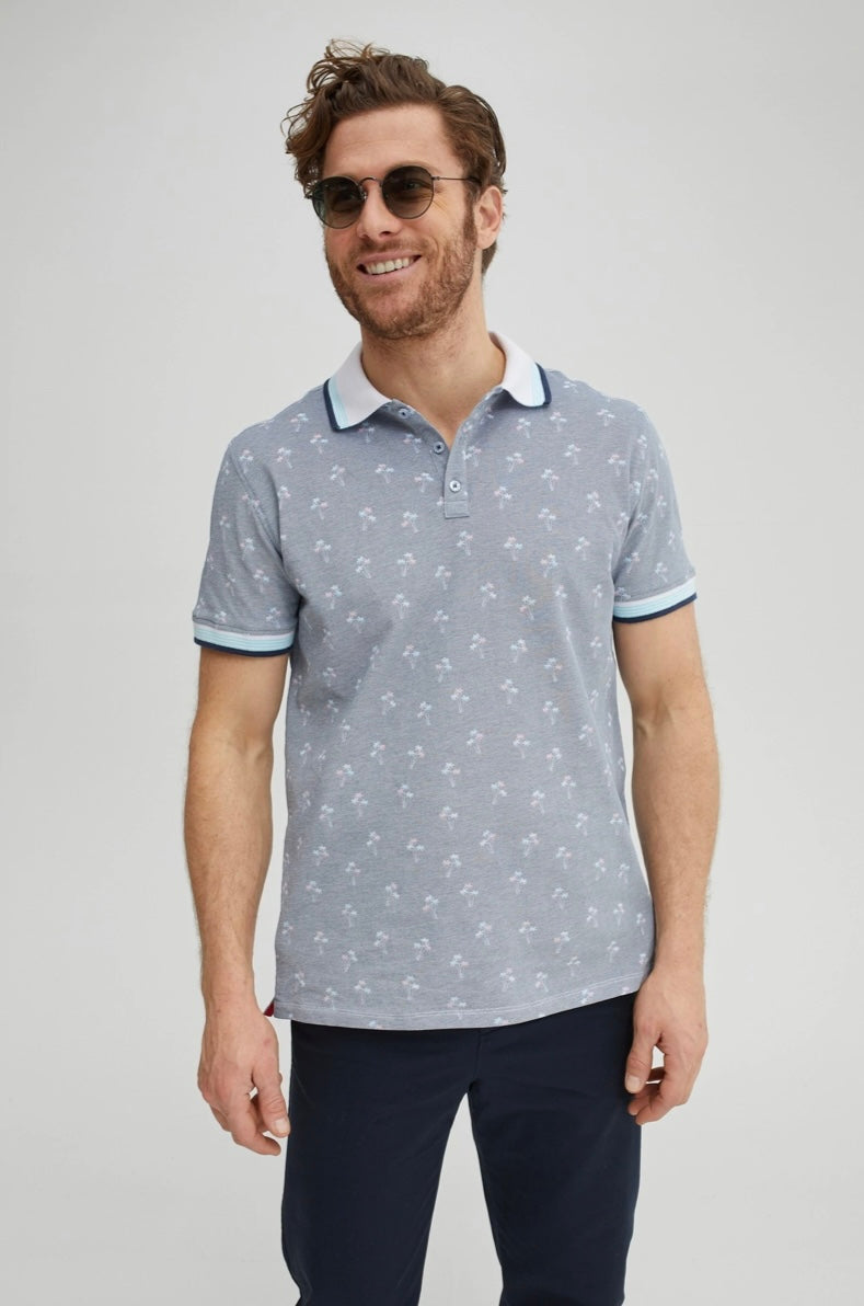 Palm Pique Knit Polo