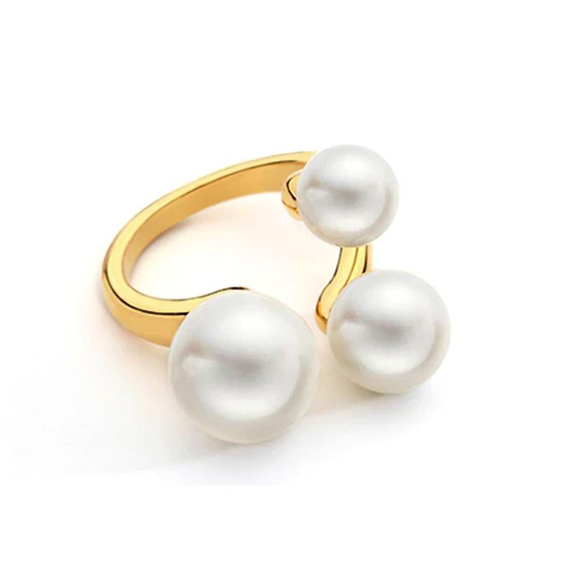 Pearl Universe Gold Ring