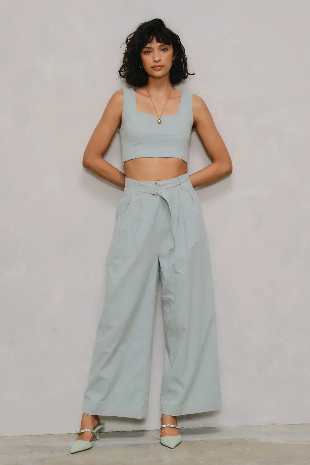 Stepping Into Spring Wide Leg Pants