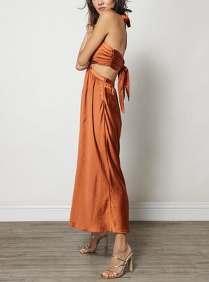 Rustfully Yours Cutout Midi Dress