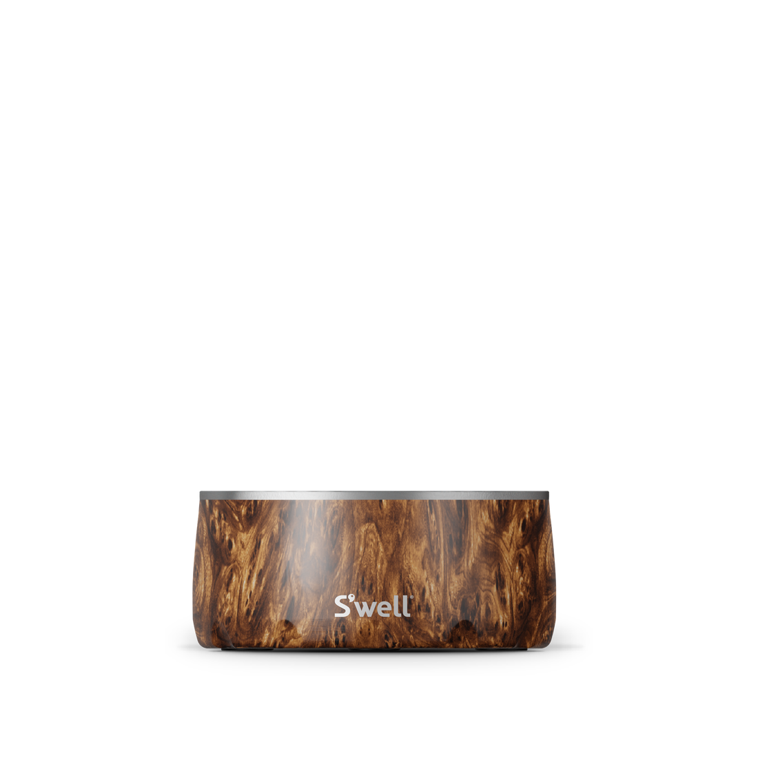 Large Teakwood Dog Bowl