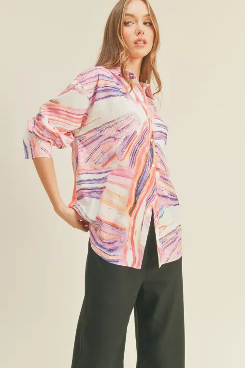 I Dream In Color Long Sleeve Top