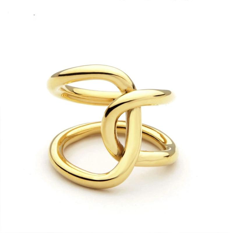 Entwined Gold Ring