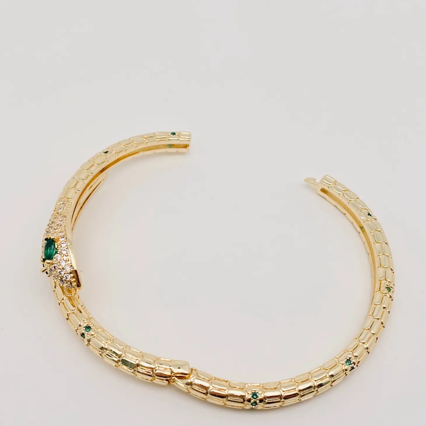 Slither Gold Bangle Bracelet