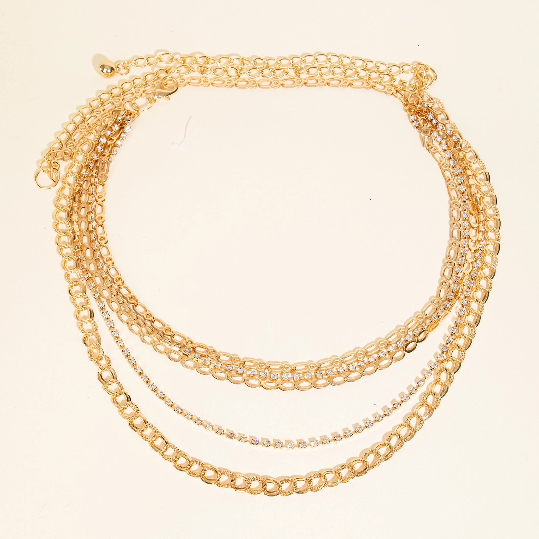 Gold Layered Chain Belt
