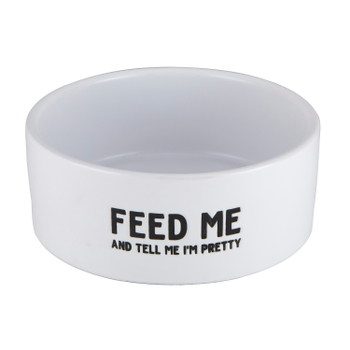 Feed Me -Ceramic Pet Bowl