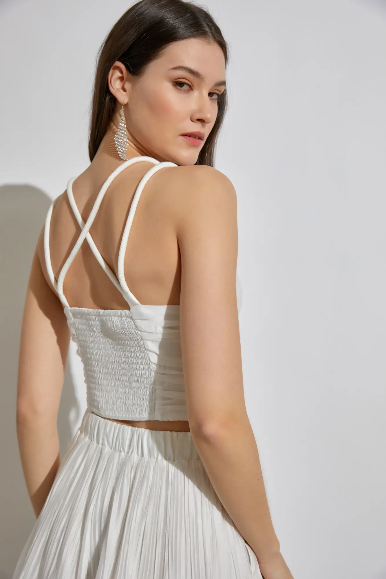 Meant To Be White Cami Top
